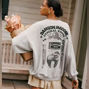 DAMSON MADDER Oversize Crewneck